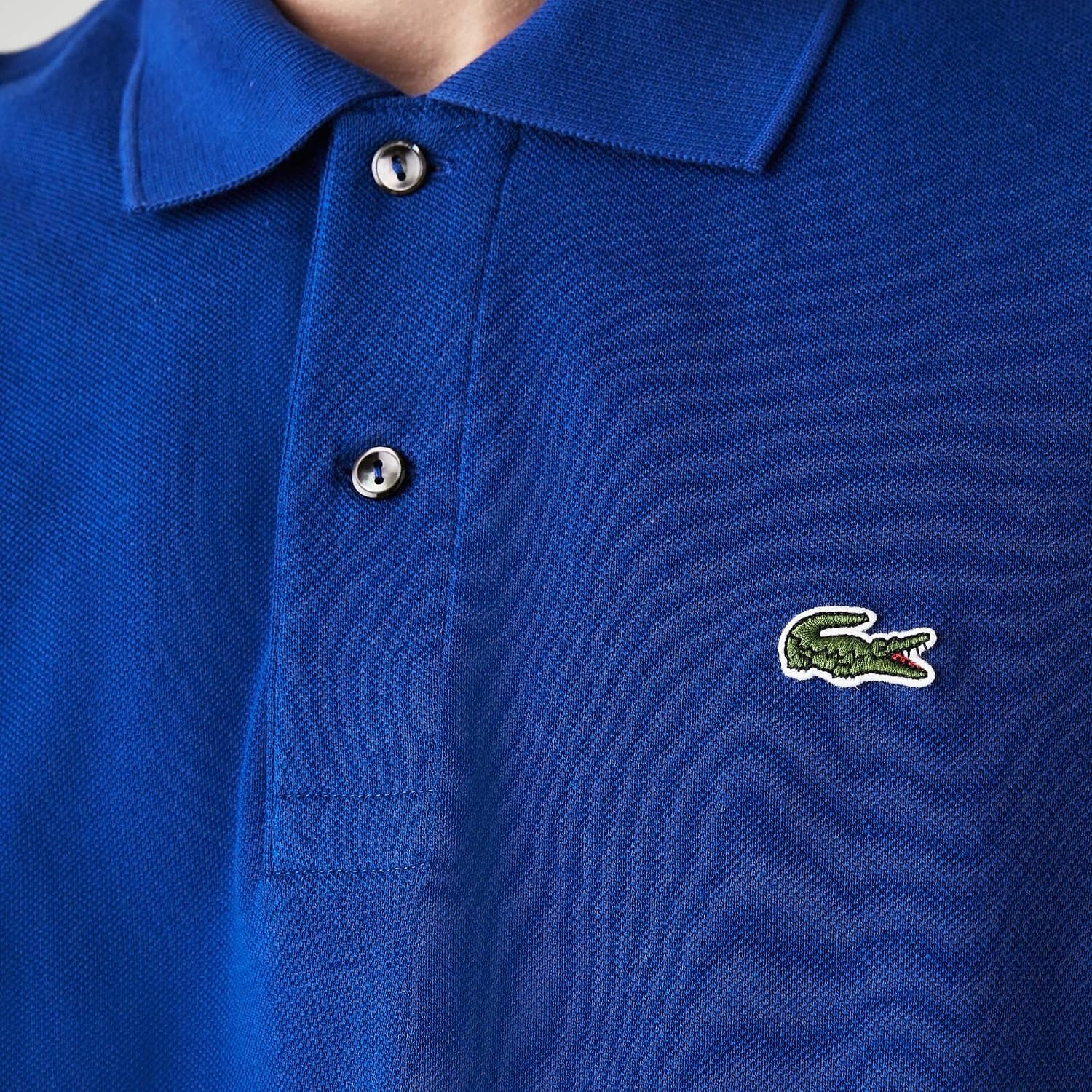 image:imageLacoste Mens Original Cotton Pique PoloBlue