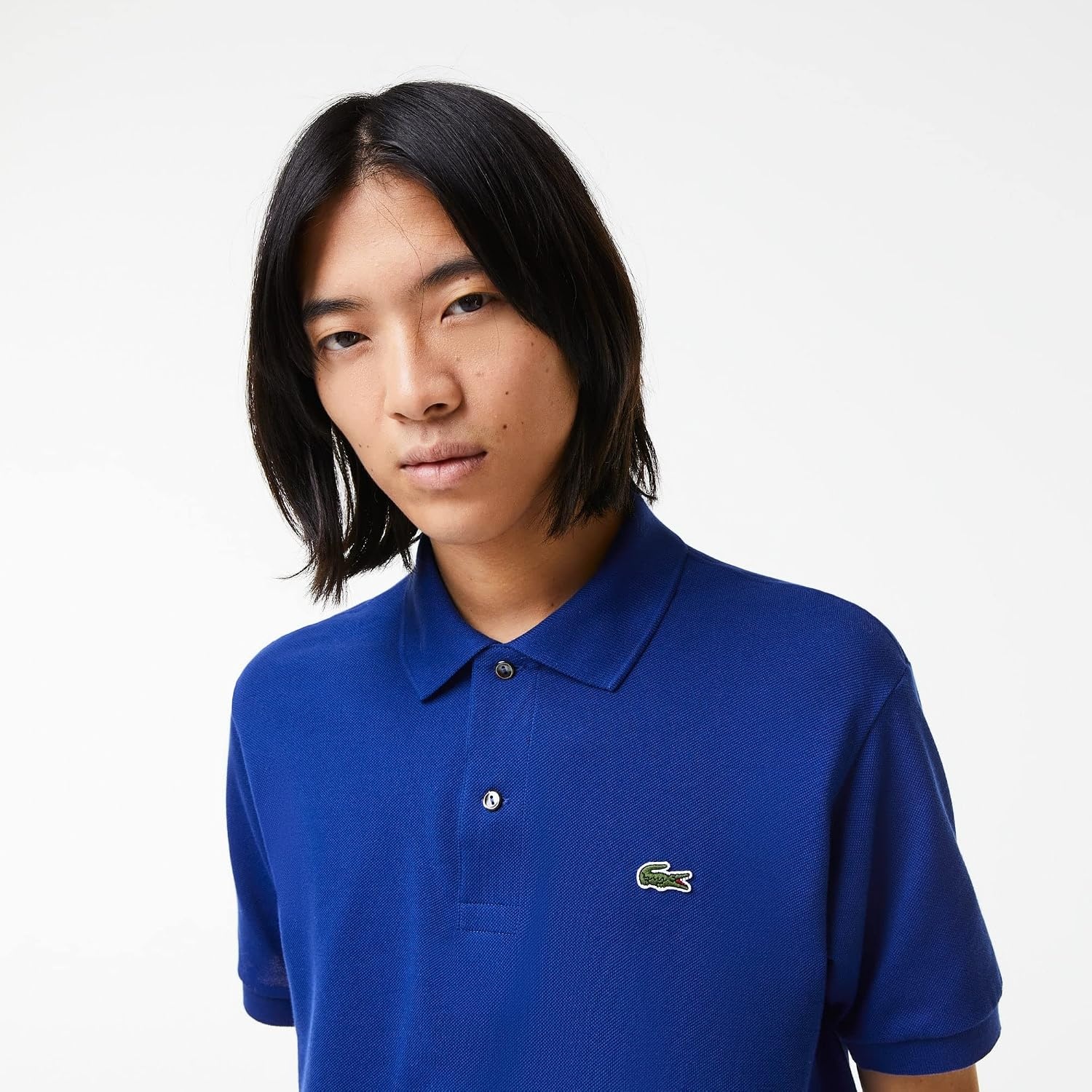image:imageLacoste Mens Original Cotton Pique PoloBlue