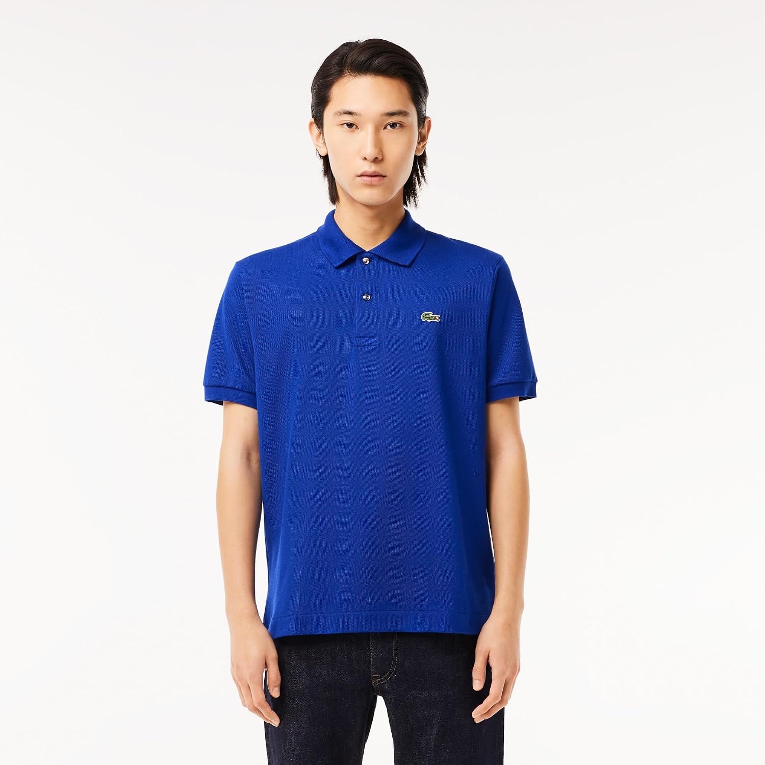 image:imageLacoste Mens Original Cotton Pique PoloBlue