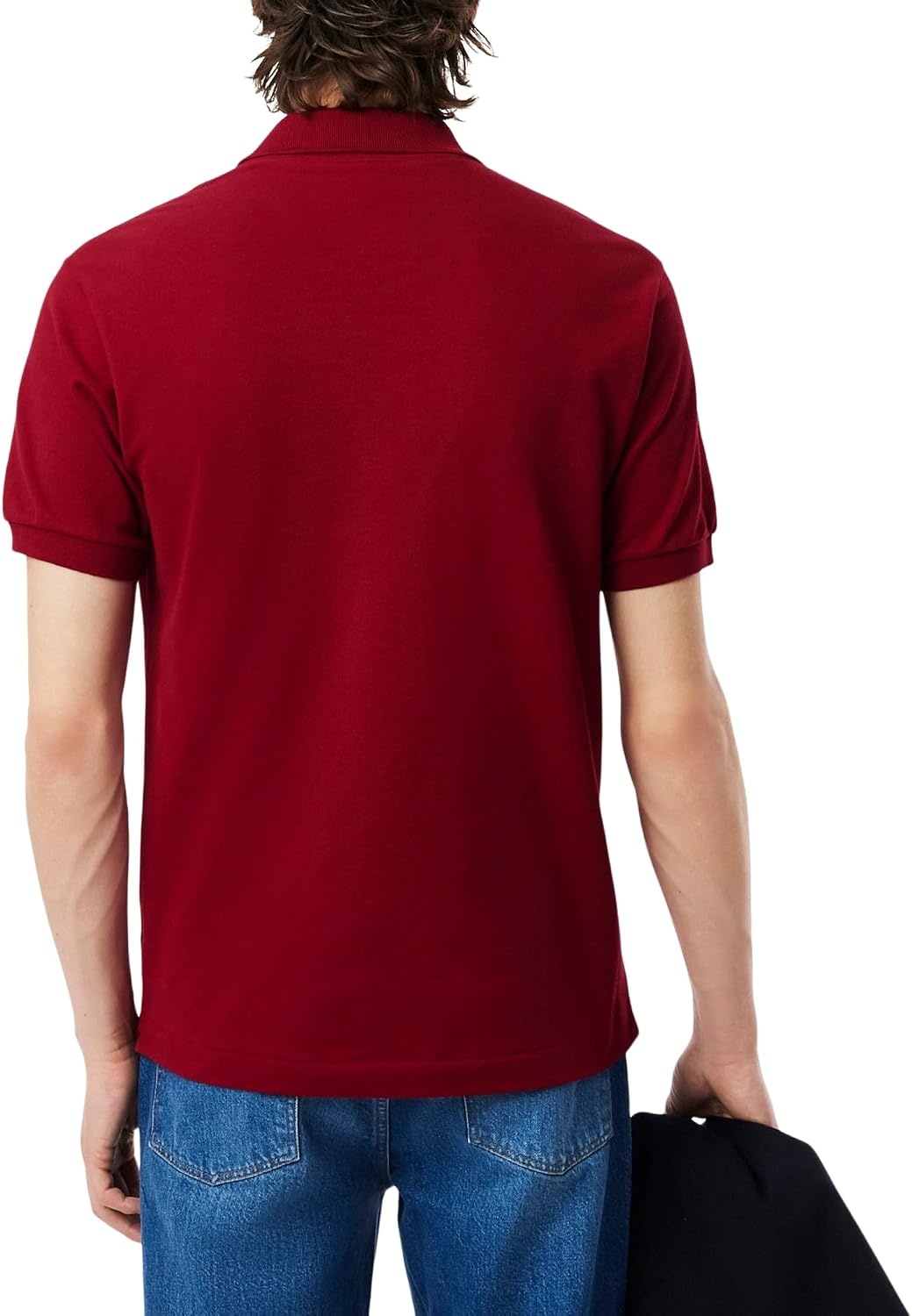 image:imageLacoste Mens Original Cotton Pique PoloBordeaux