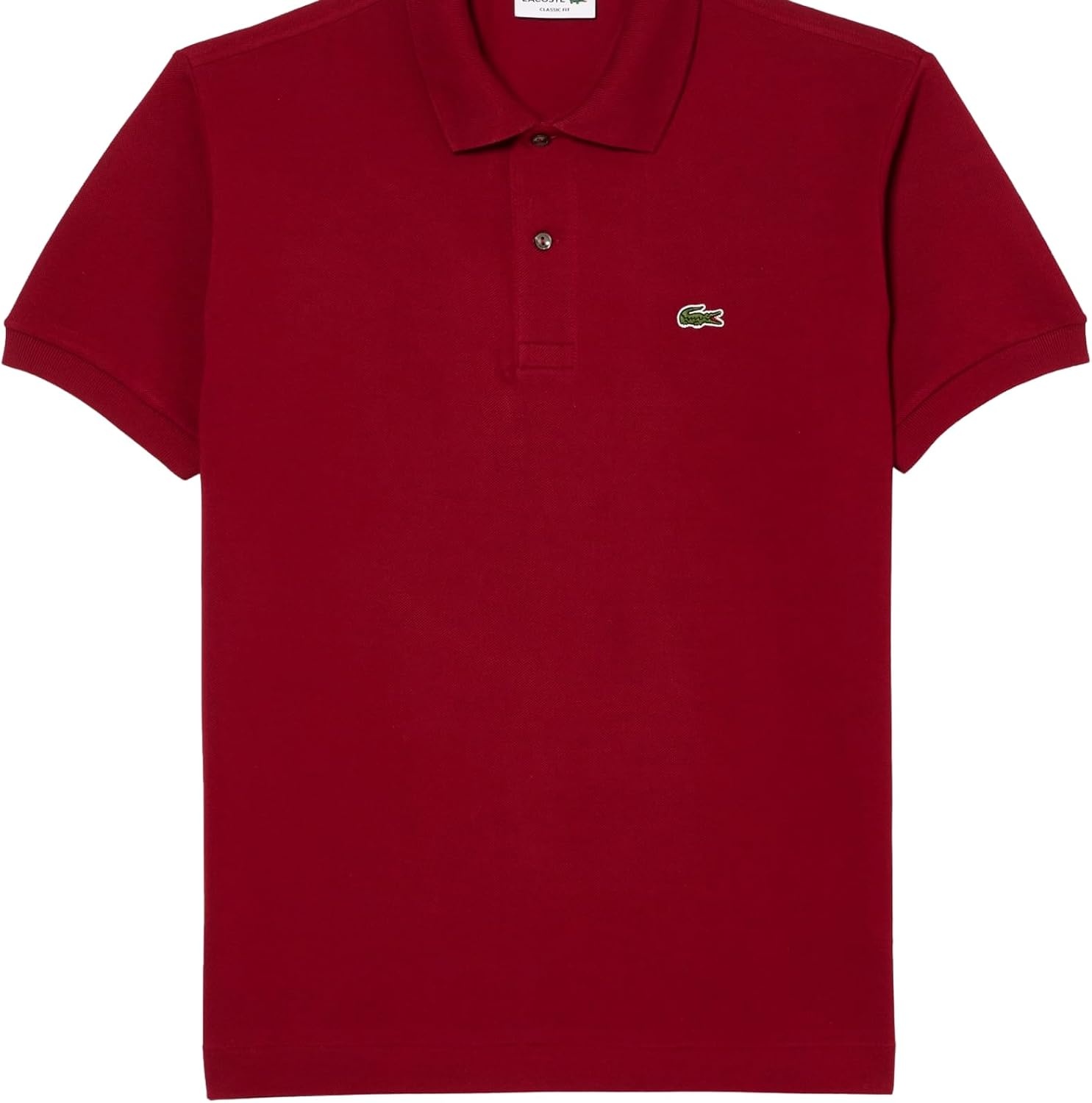 image:imageLacoste Mens Original Cotton Pique PoloBordeaux