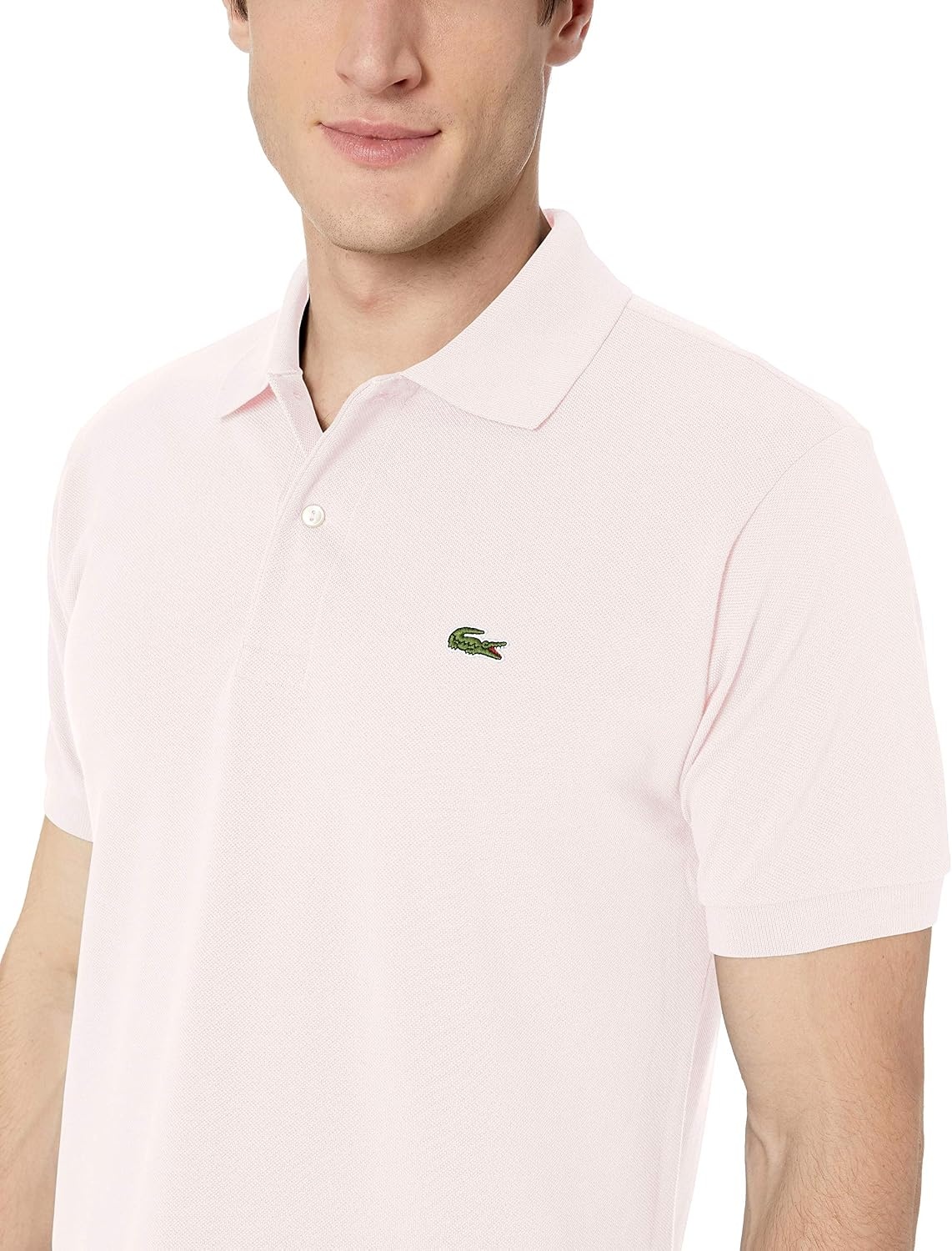image:imageLacoste Mens Original Cotton Pique PoloFlamingo Pink