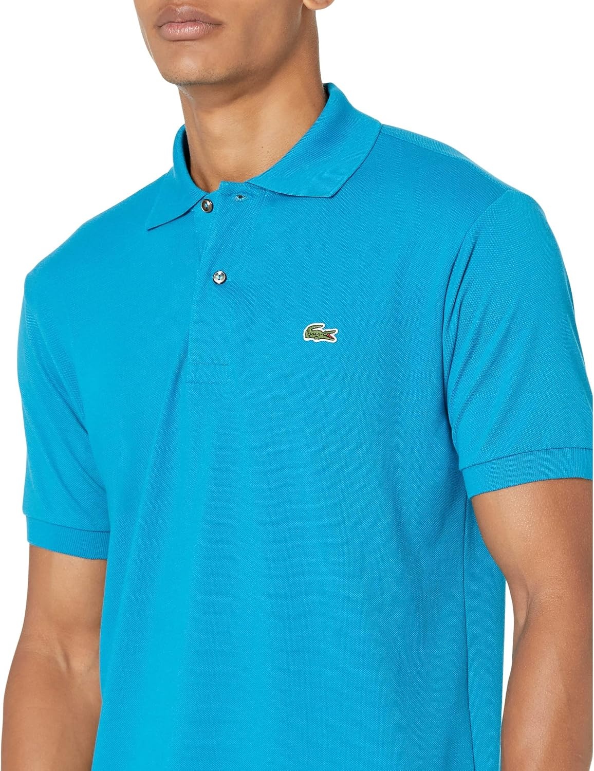 image:imageLacoste Mens Original Cotton Pique PoloGange Blue