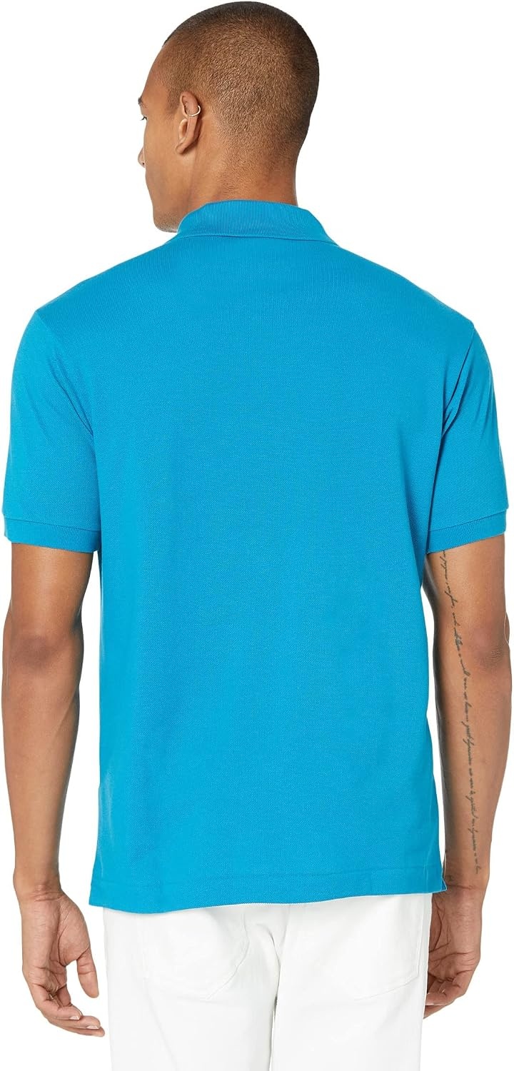 image:imageLacoste Mens Original Cotton Pique PoloGange Blue