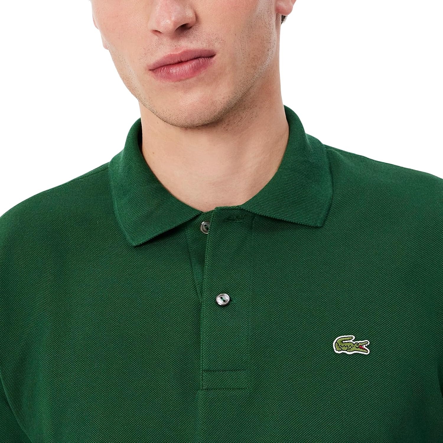 image:imageLacoste Mens Original Cotton Pique PoloGreen