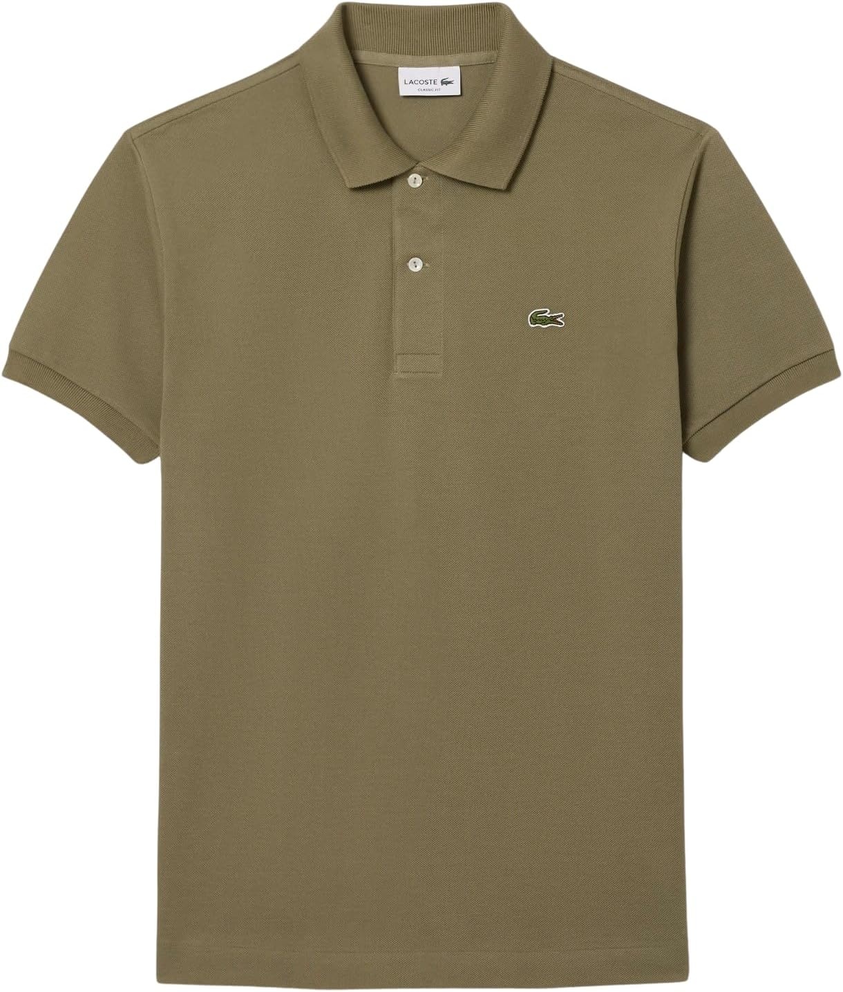 image:imageLacoste Mens Original Cotton Pique PoloKhaki