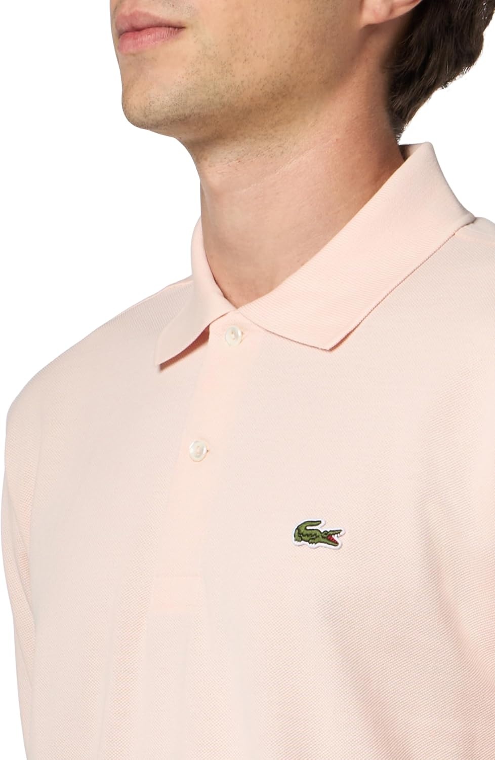 image:imageLacoste Mens Original Cotton Pique PoloLight Beige