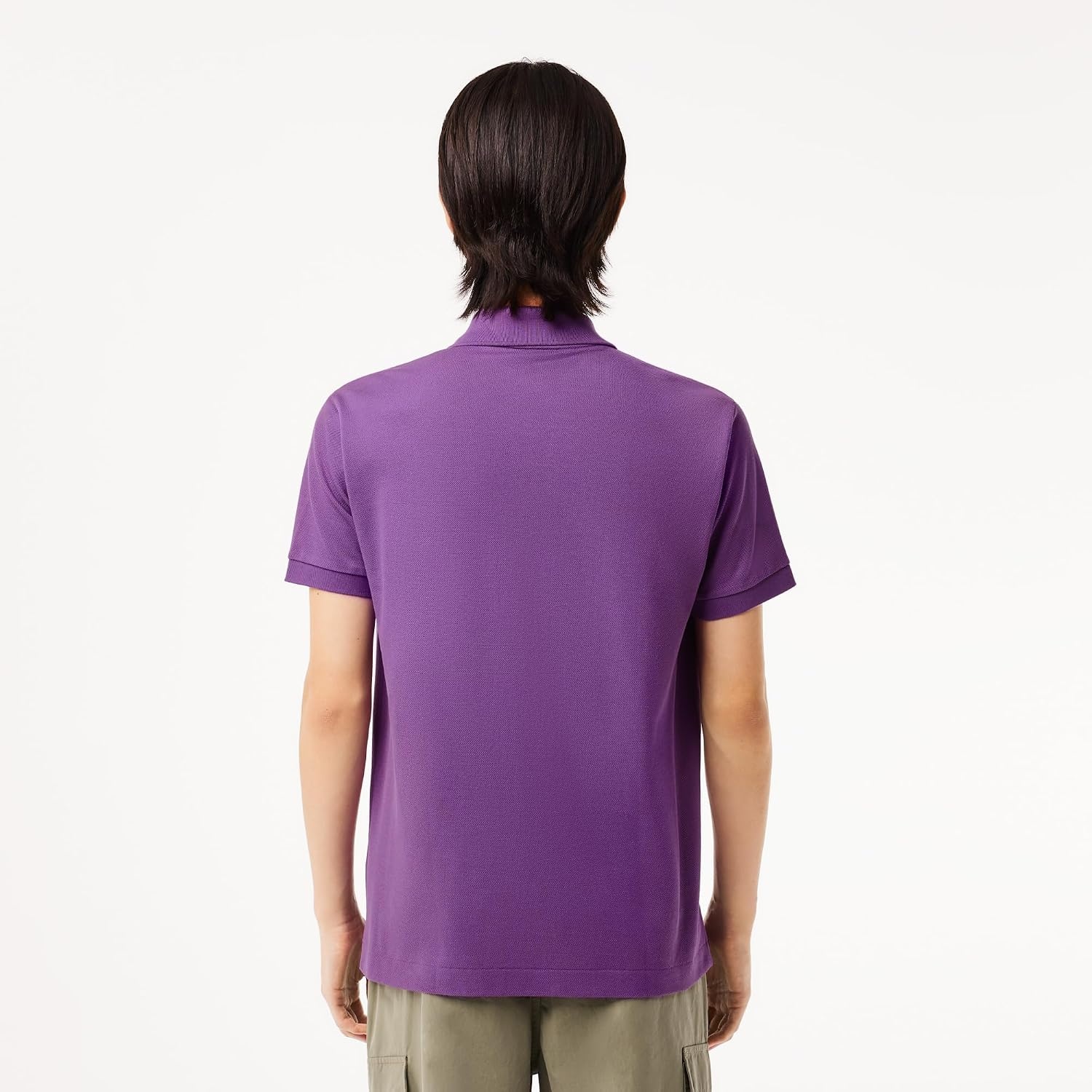 image:imageLacoste Mens Original Cotton Pique PoloMauveglow