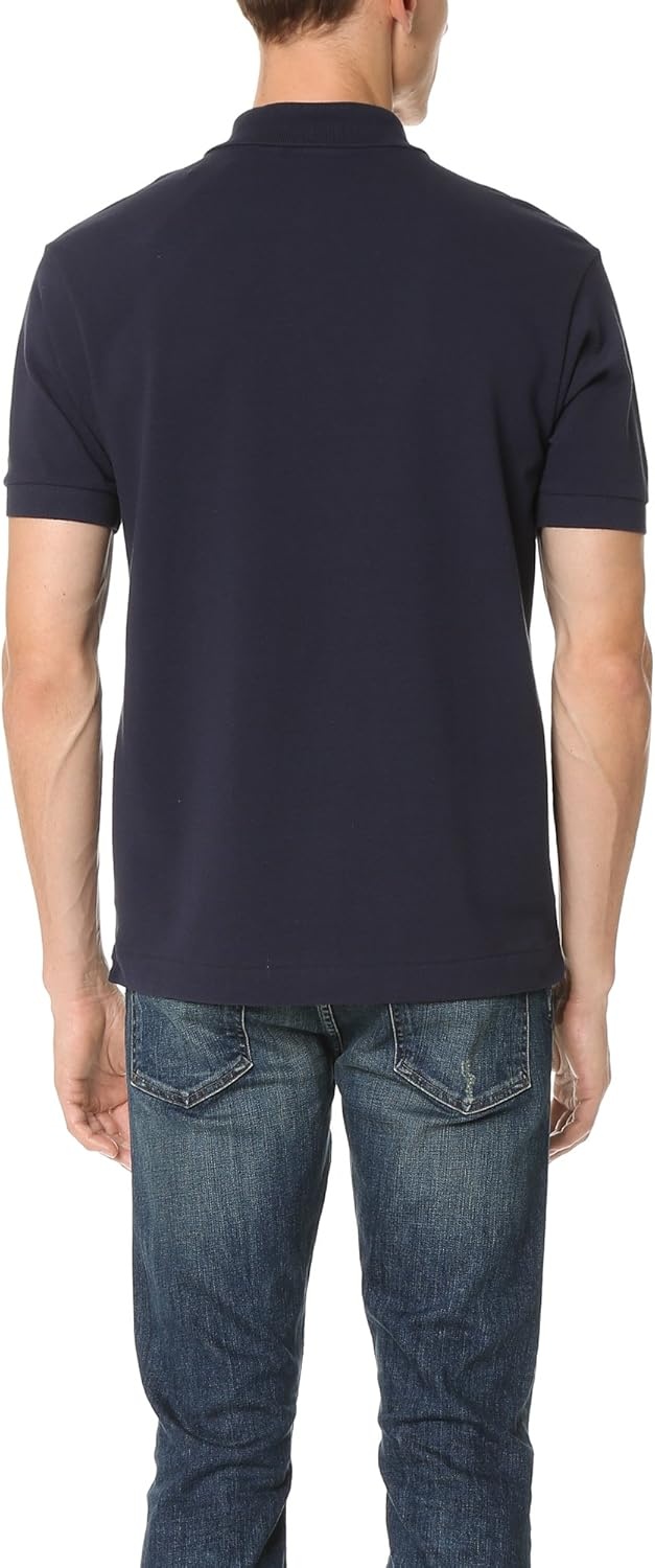 image:imageLacoste Mens Original Cotton Pique PoloNavy Blue