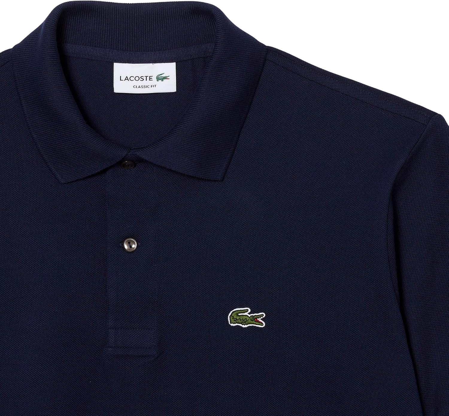 image:imageLacoste Mens Original Cotton Pique PoloNavy Blue