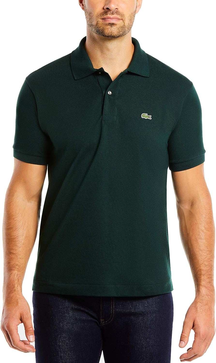 image:imageLacoste Mens Original Cotton Pique PoloSinople