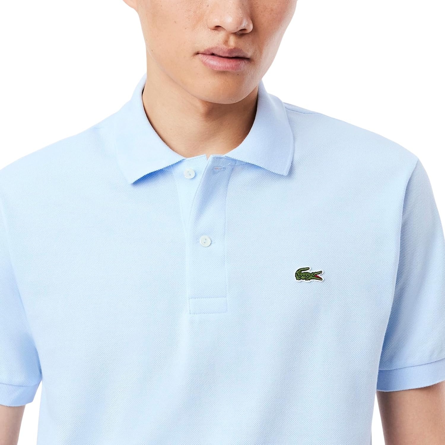 image:imageLacoste Mens Original Cotton Pique PoloSnowcone Blue