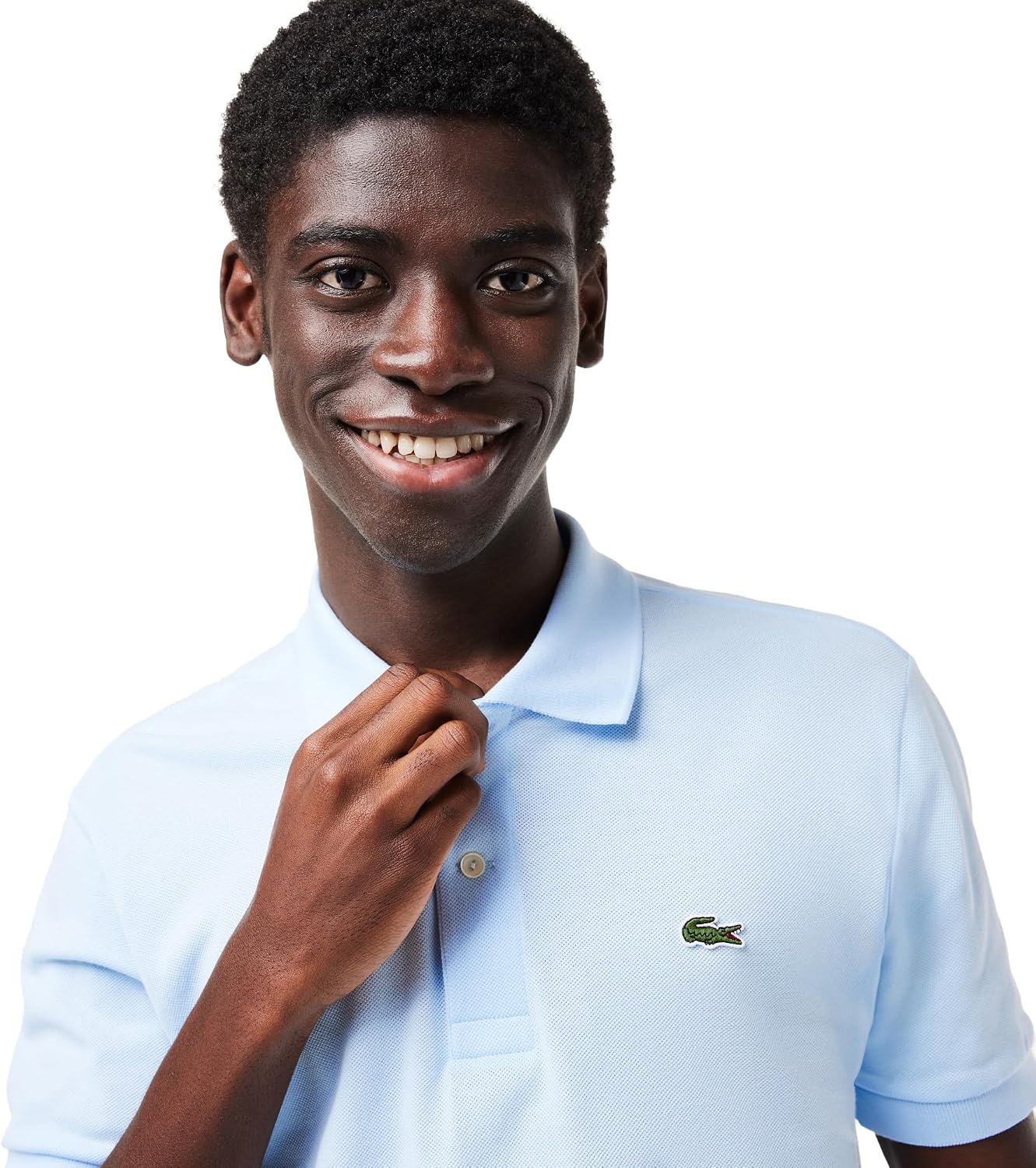 image:imageLacoste Mens Original Cotton Pique PoloSnowcone Blue