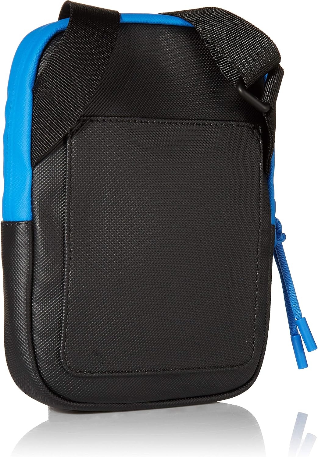 image:imageLacoste Mens PVC Flat Crossover BagBlackUltraMidnight BlueBlack