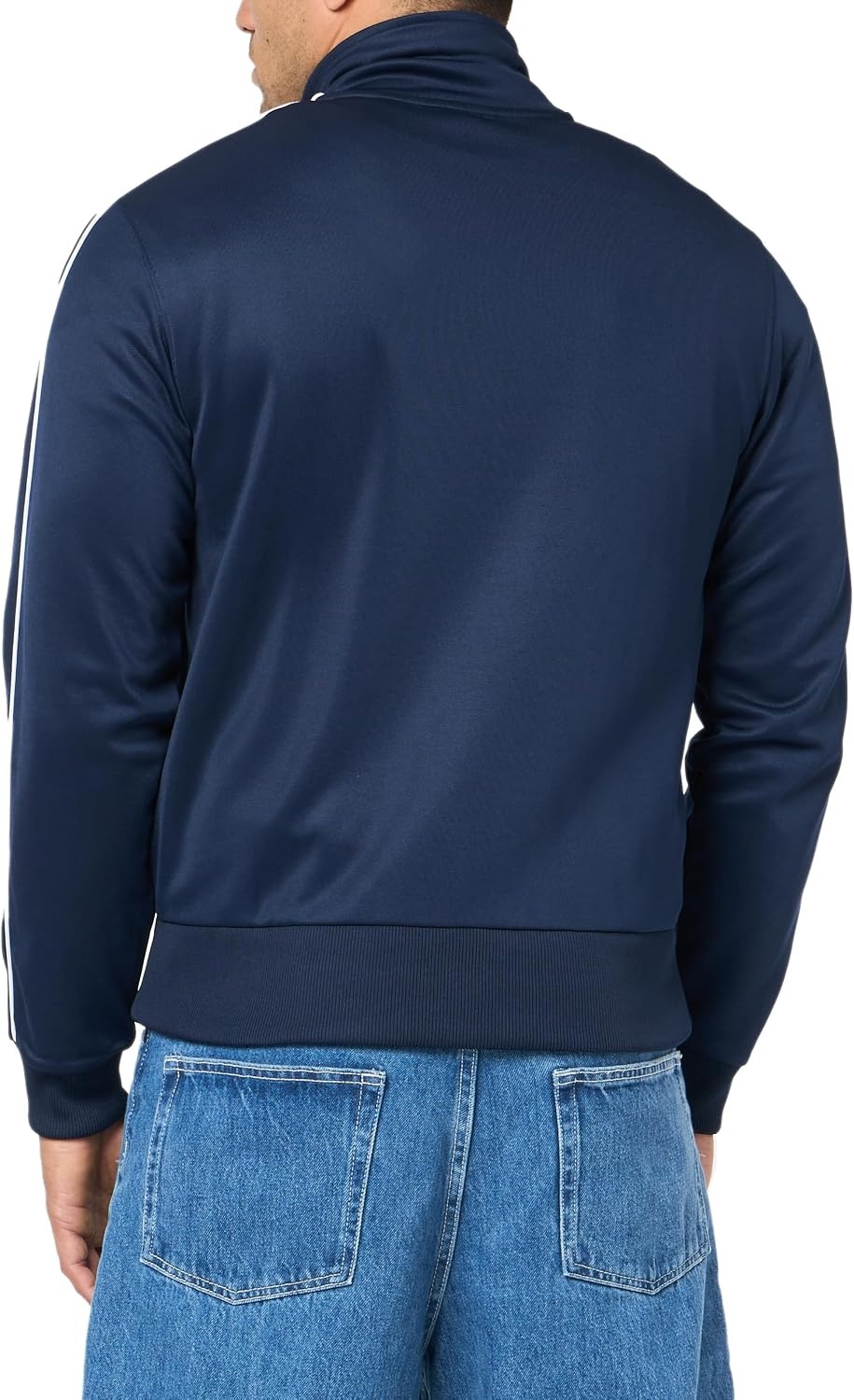image:imageLacoste Mens Paris Piqu Zip Front Track JacketNavy Blue