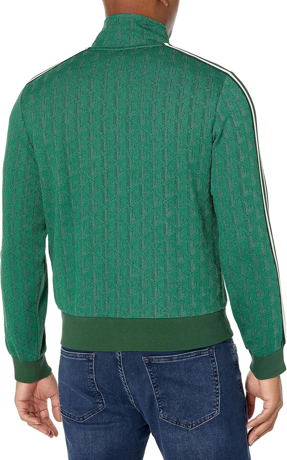 image:imageLacoste Mens Paris Zipup Jacquard Track JacketRocketSinople