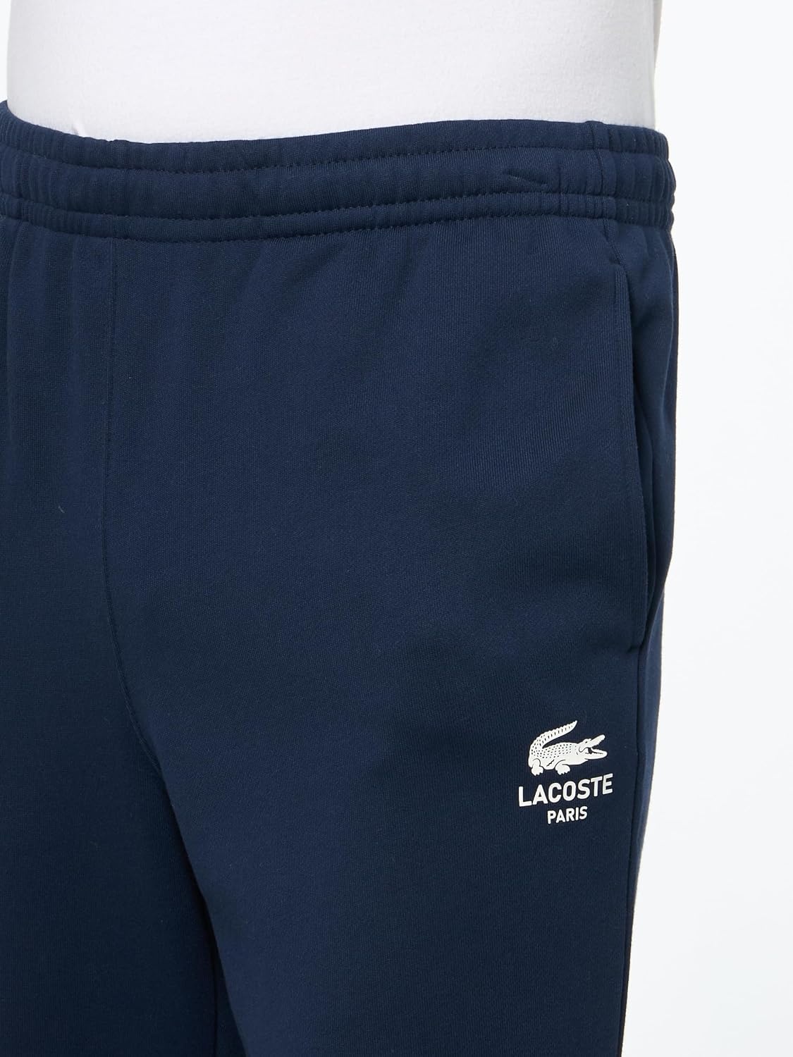 image:imageLacoste Mens Play with a French Legend Regular Fit Track PantsNavy Blue