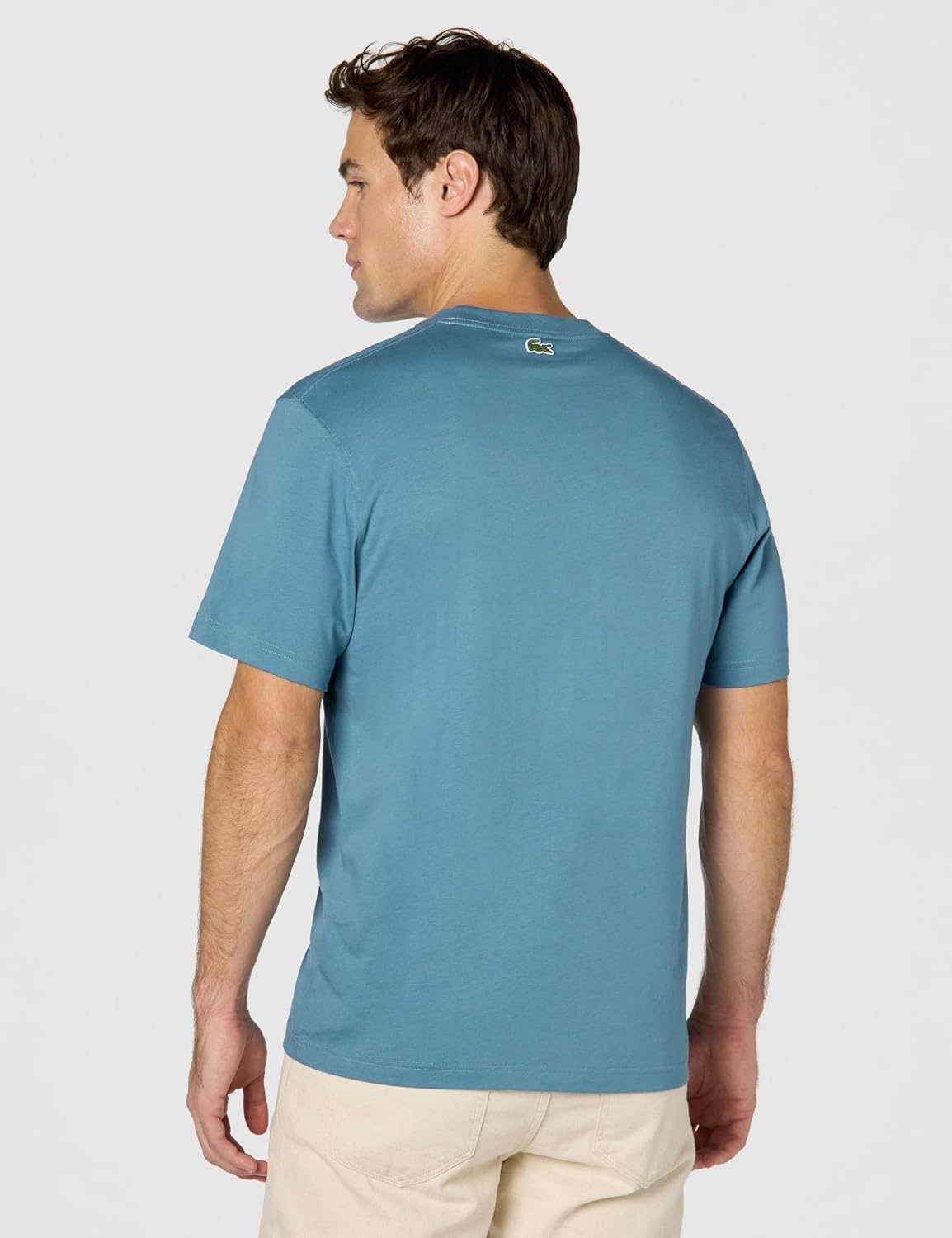 image:imageLacoste Mens Printed Cotton Jersey TShirtLimestone Falcon
