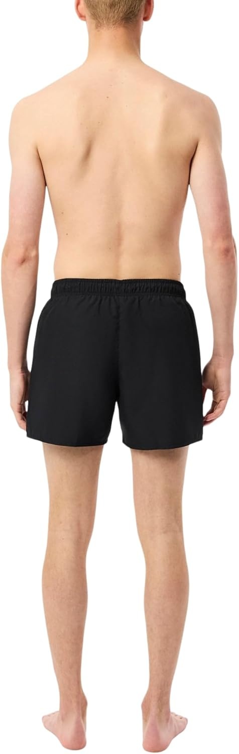 image:imageLacoste Mens QuickDry Swim Shorts 55BlackGreen