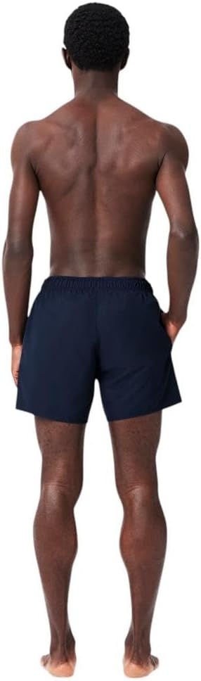 image:imageLacoste Mens QuickDry Swim Shorts 55Navy BlueGreen