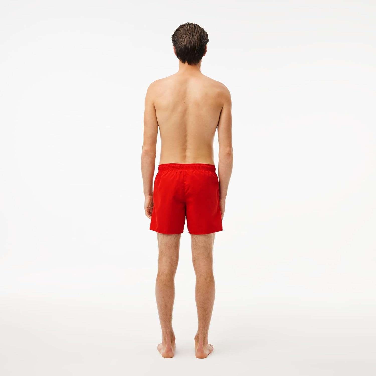 image:imageLacoste Mens QuickDry Swim Shorts 55Red Green