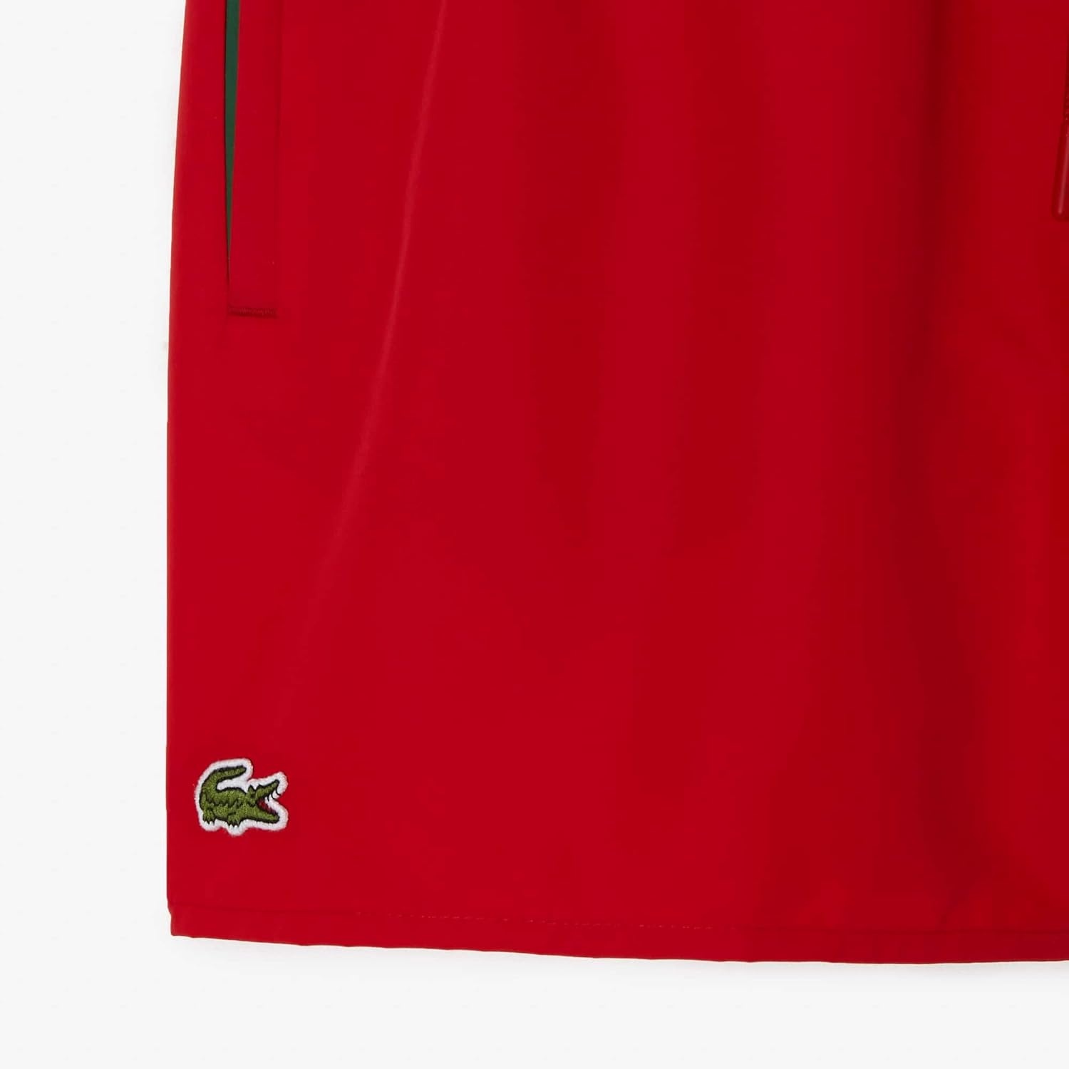 image:imageLacoste Mens QuickDry Swim Shorts 55Red Green