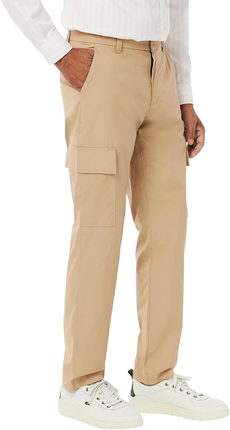 image:imageLacoste Mens Regular Fit Cargo PantsViennese