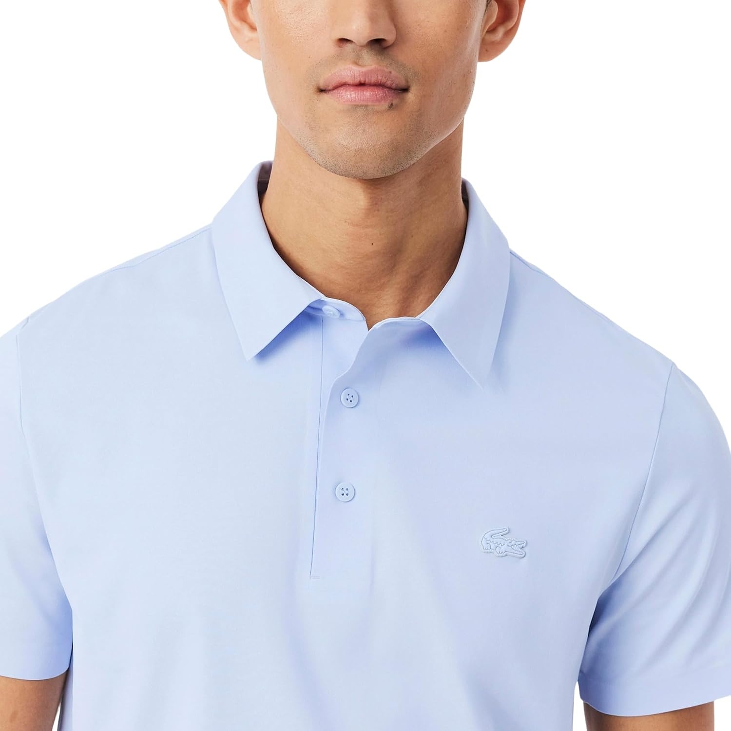 image:imageLacoste Mens Regular Fit Commuter Polo ShirtPhoenix Blue