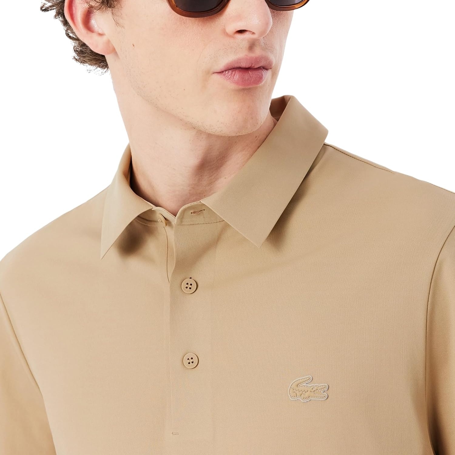 image:imageLacoste Mens Regular Fit Commuter Polo ShirtViennese