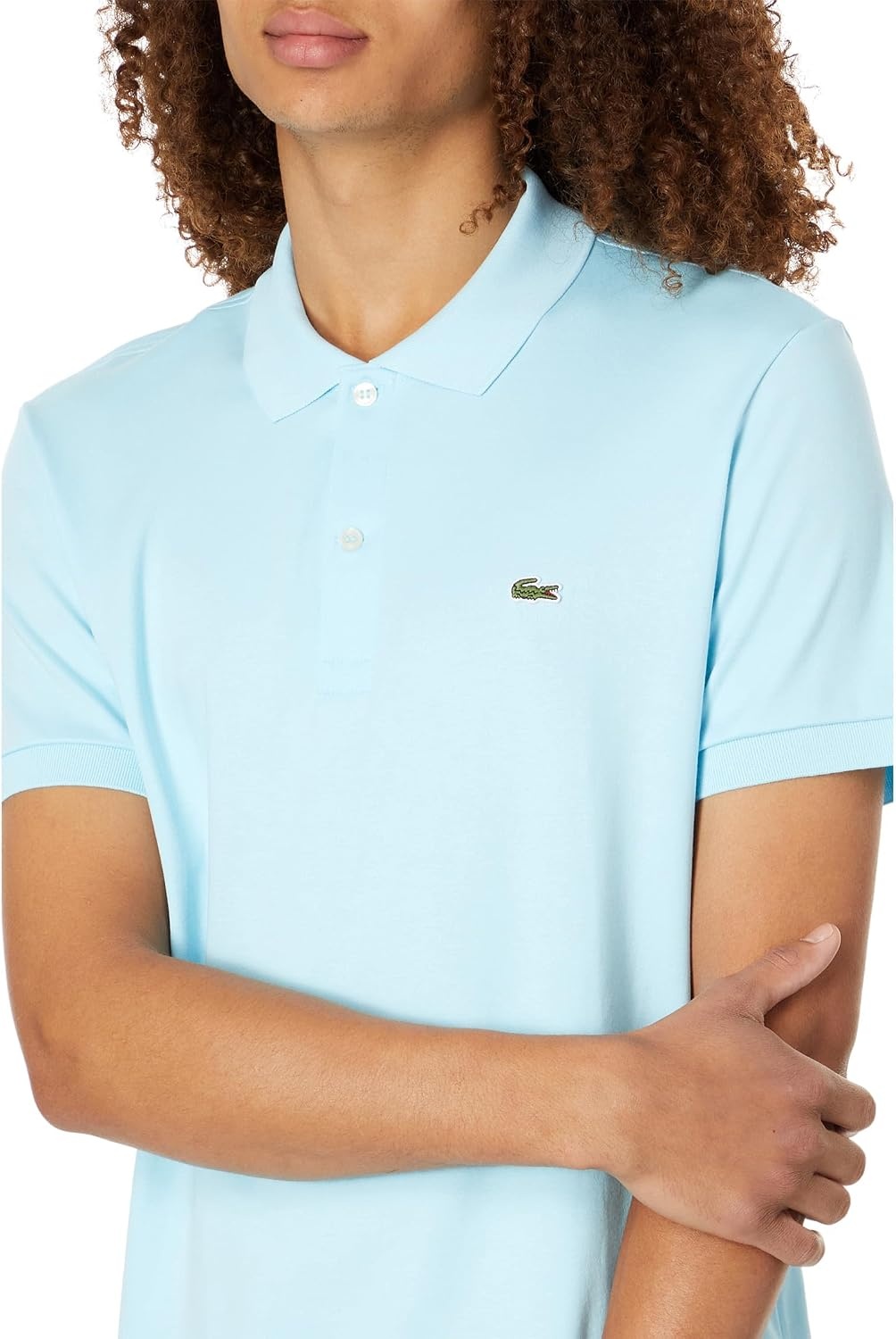image:imageLacoste Mens Regular Fit Cotton Pima Polo ShirtAgrion