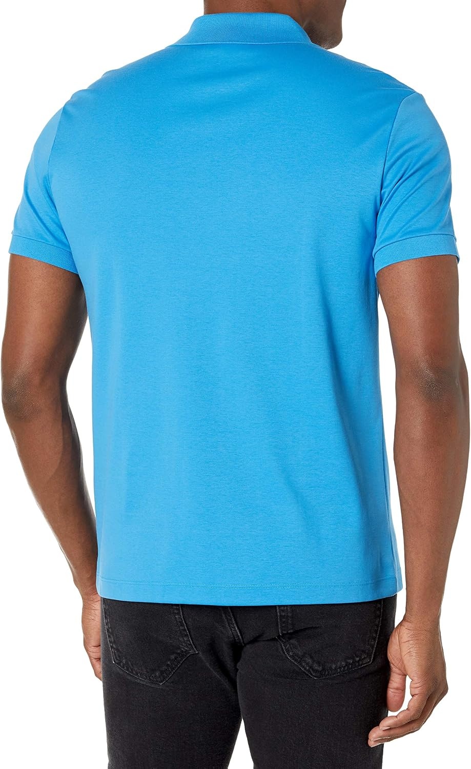 image:imageLacoste Mens Regular Fit Cotton Pima Polo ShirtIbiza