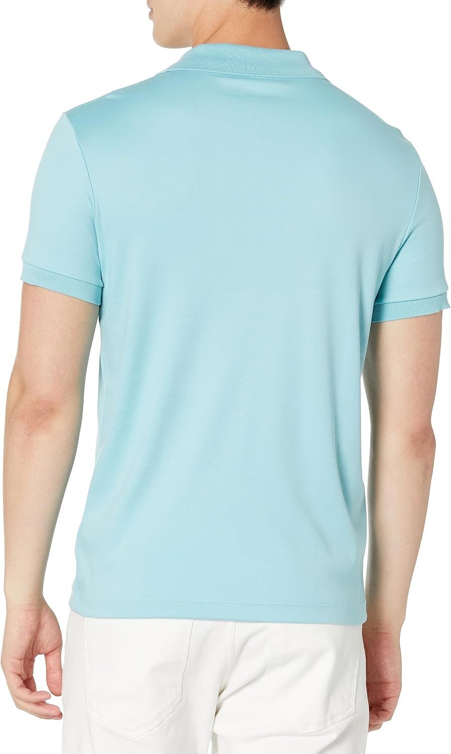 image:imageLacoste Mens Regular Fit Cotton Pima Polo ShirtLittoral