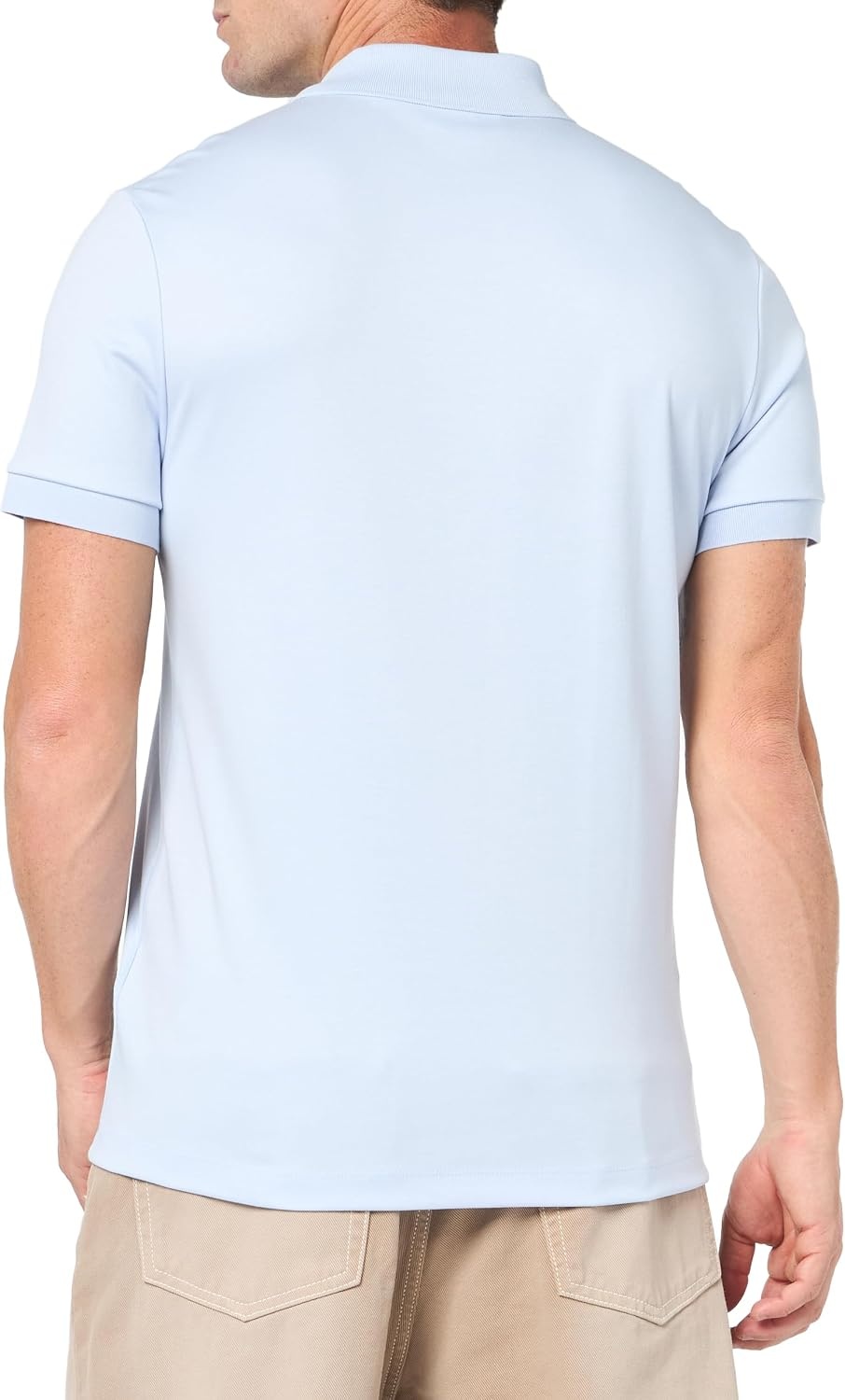 image:imageLacoste Mens Regular Fit Cotton Pima Polo ShirtPhoenix Blue