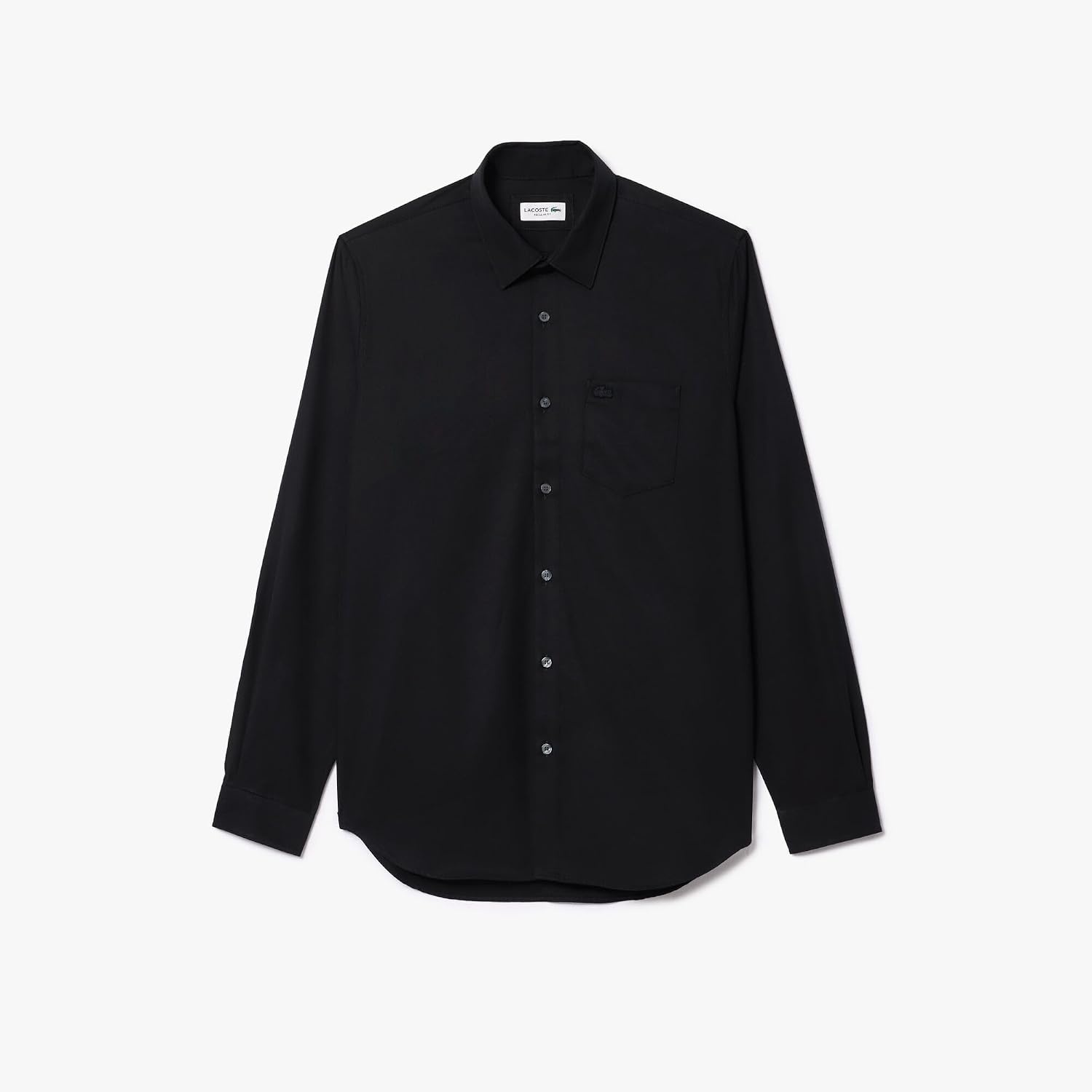 image:imageLacoste Mens Regular Fit Cotton ShirtBlack