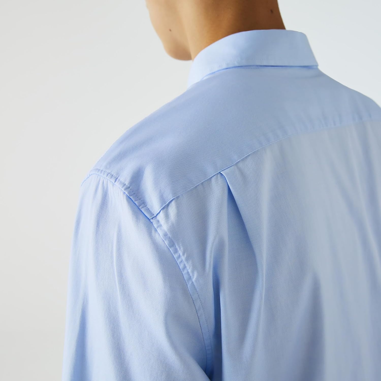 image:imageLacoste Mens Regular Fit Cotton ShirtBlue