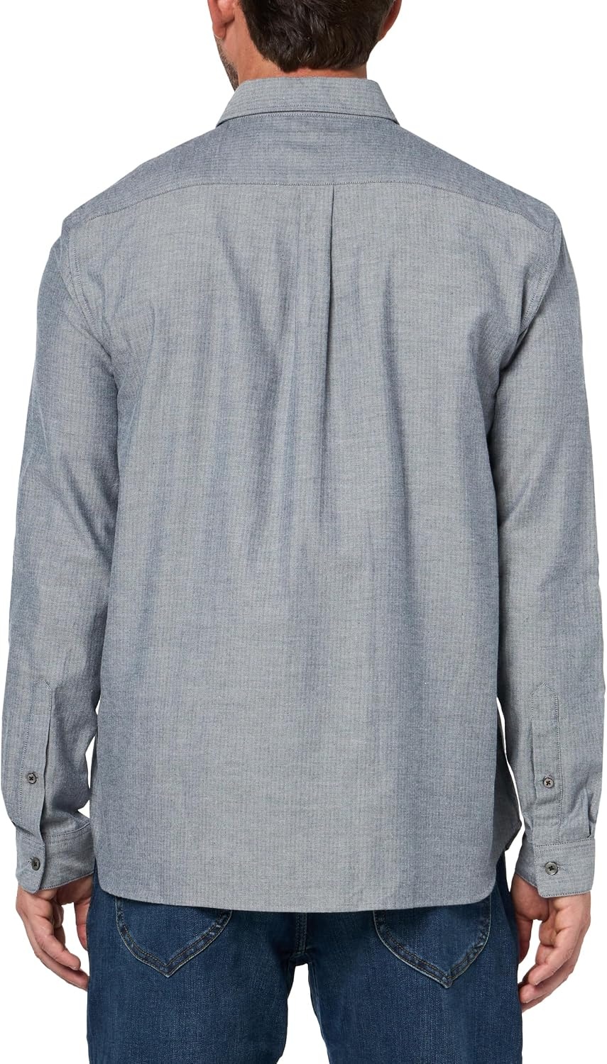 image:imageLacoste Mens Regular Fit Cotton ShirtNavy BlueFlour