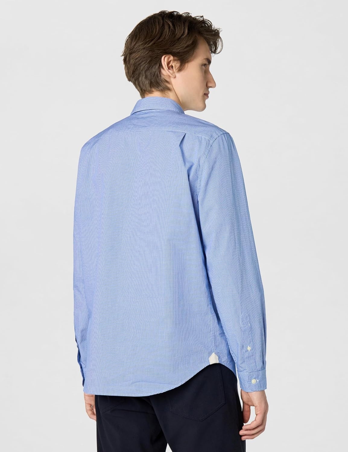 image:imageLacoste Mens Regular Fit Cotton amp Wool OvershirtWhiteMarina