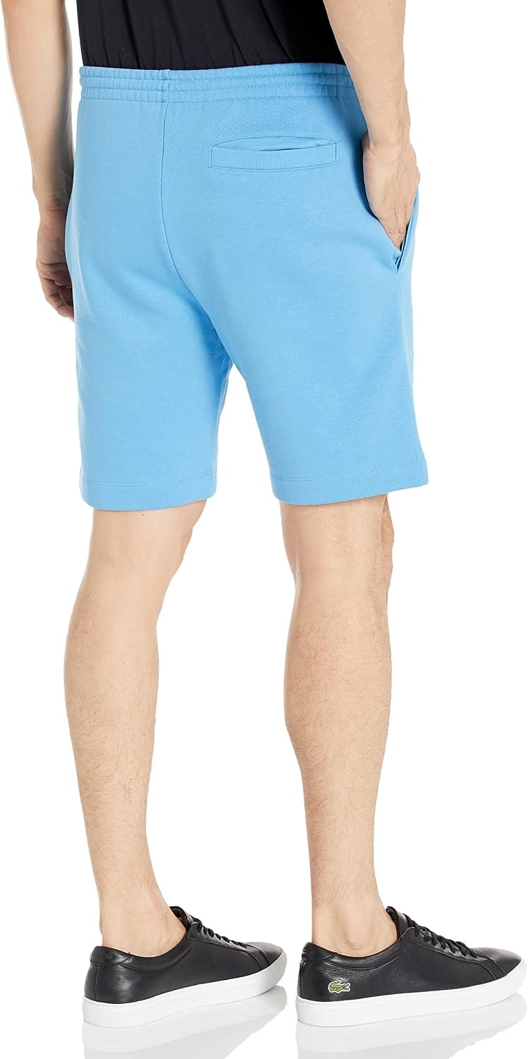 image:imageLacoste Mens Regular Fit Fleece ShortsArgentine Blue