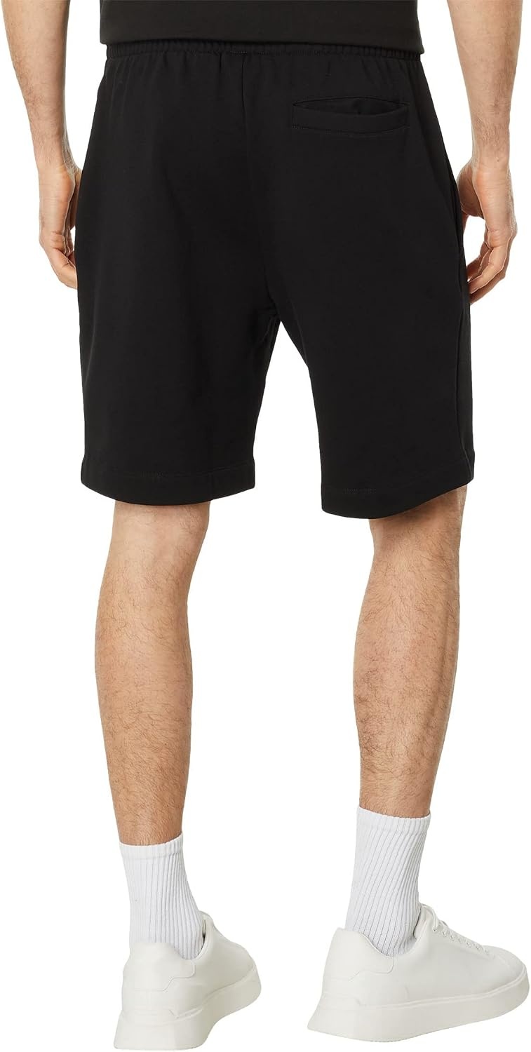 image:imageLacoste Mens Regular Fit Fleece ShortsBlack
