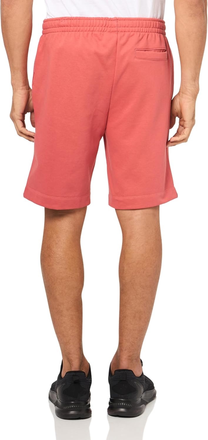 image:imageLacoste Mens Regular Fit Fleece ShortsSierra Red