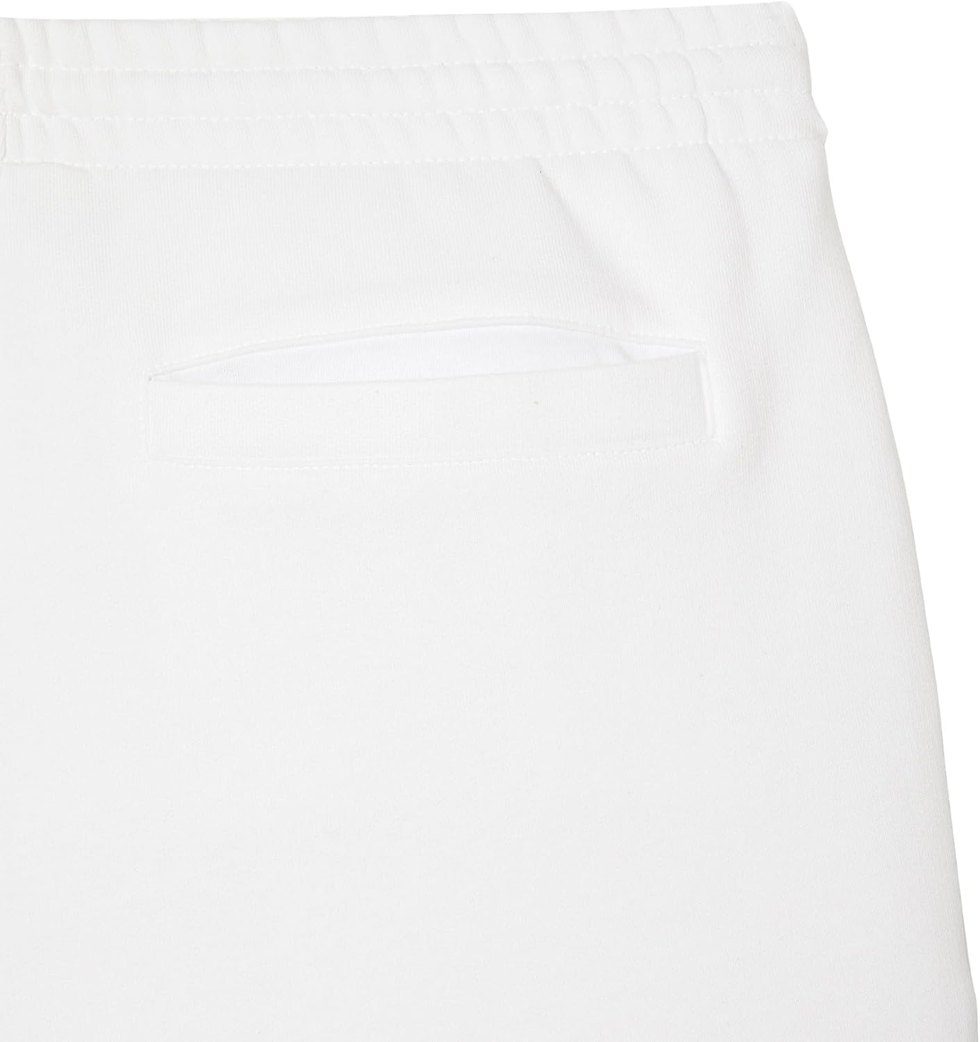 image:imageLacoste Mens Regular Fit Fleece ShortsWhite