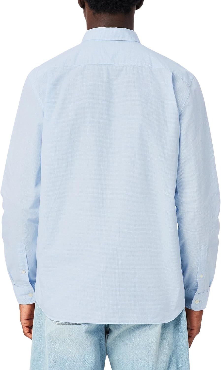 image:imageLacoste Mens Regular Fit Gingham Poplin ShirtWhite Overview