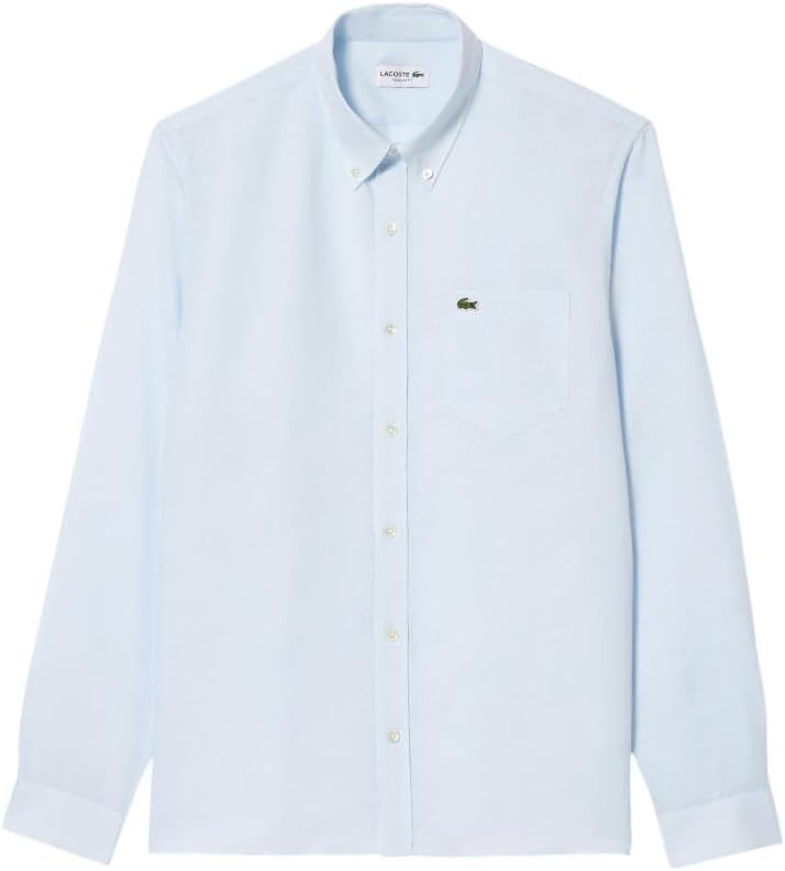 image:imageLacoste Mens Regular Fit Linen ShirtRill