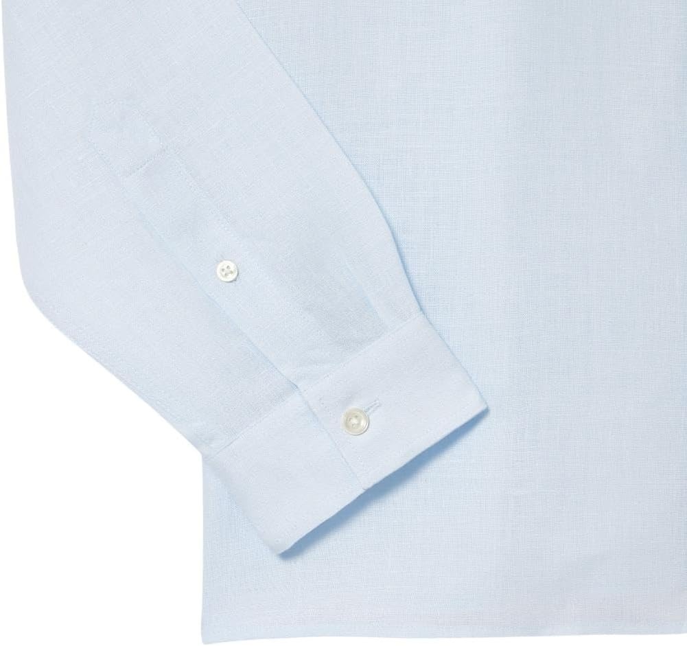 image:imageLacoste Mens Regular Fit Linen ShirtRill