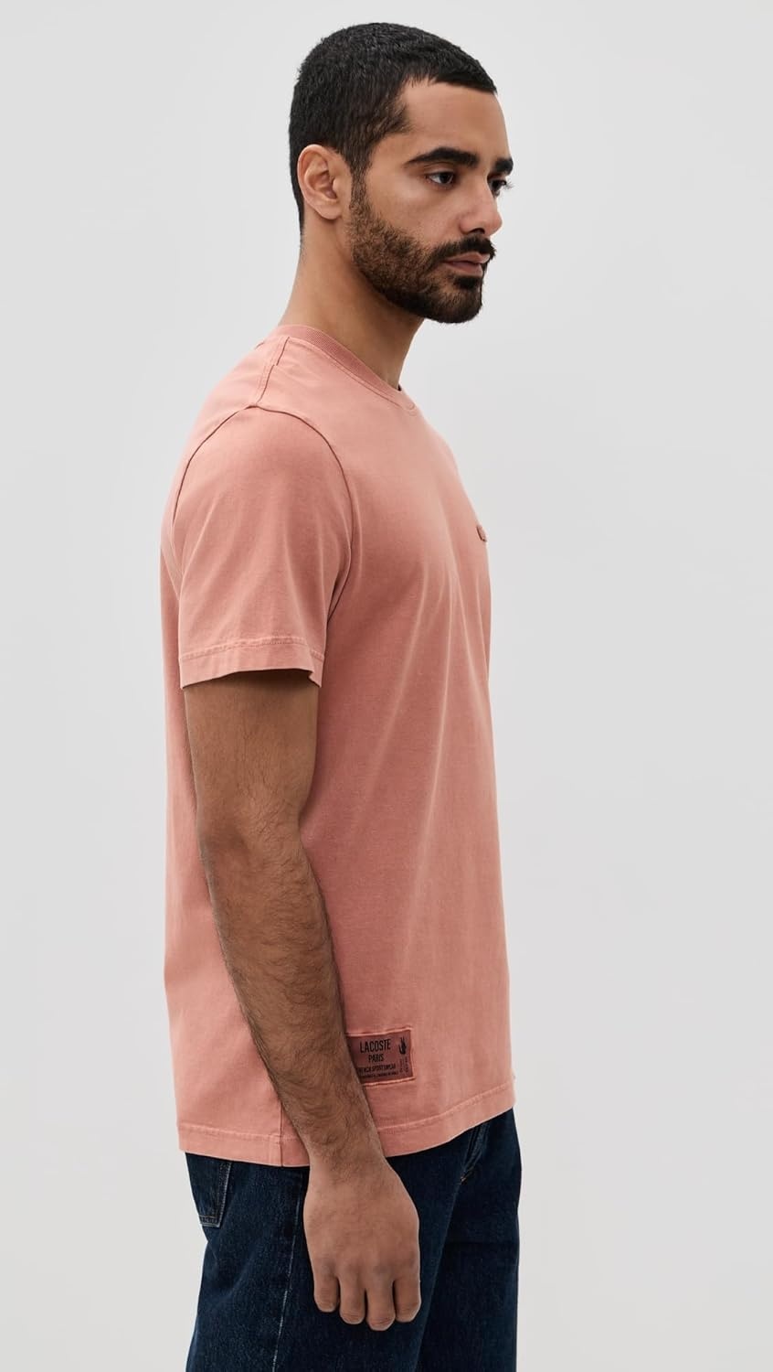 image:imageLacoste Mens Regular Fit TeeLight Brown