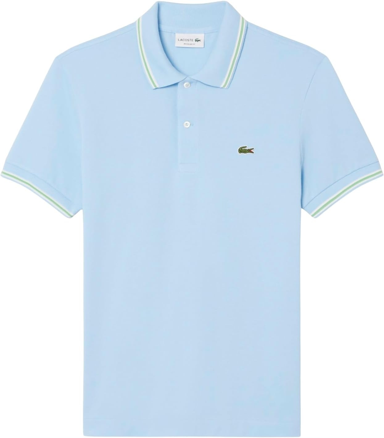image:imageLacoste Mens Regular Fit Trim Accent L1212 Polo ShirtOverview