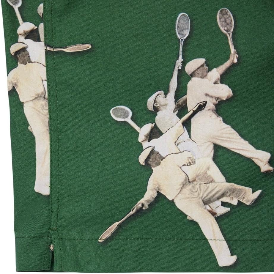 image:imageLacoste Mens Relaxed Fit Ren Print ShirtGreen