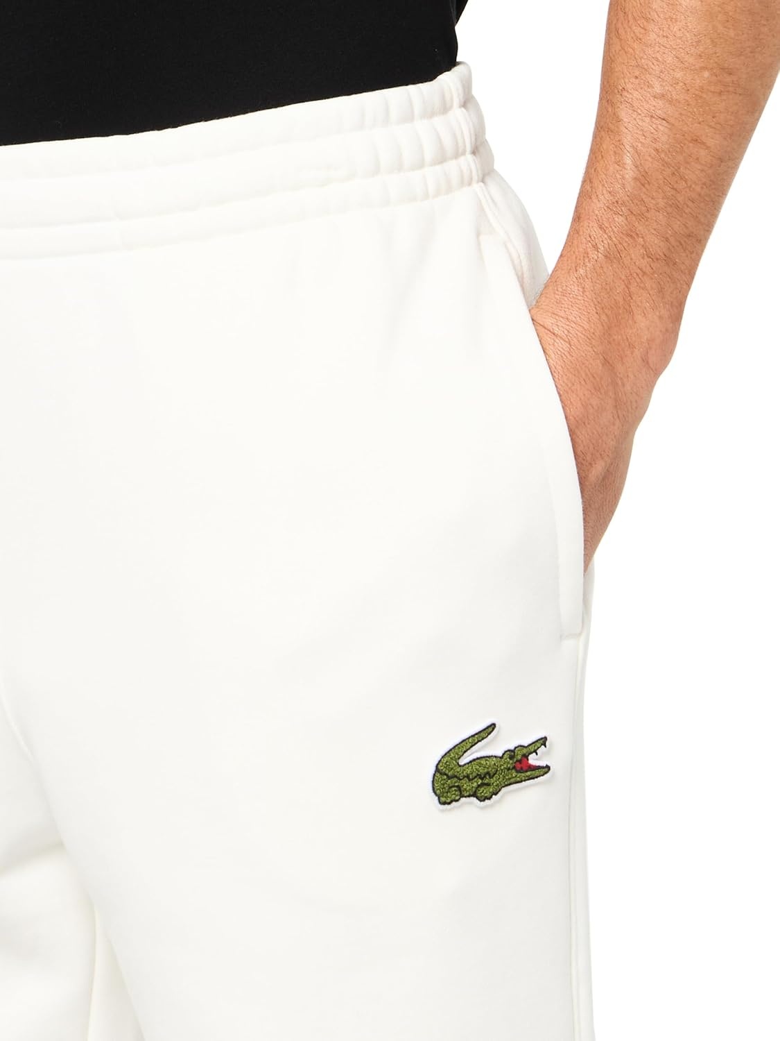 image:imageLacoste Mens Relaxed Fit SweatpantsFlour