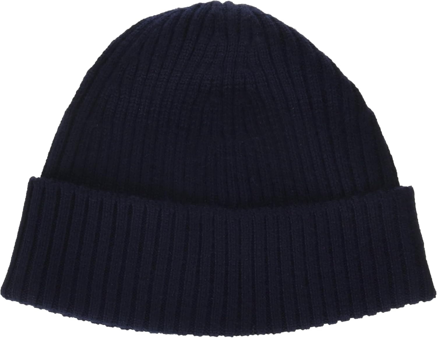 image:imageLacoste Mens Rib Knit Brushed Wool BeanieNavy Blue