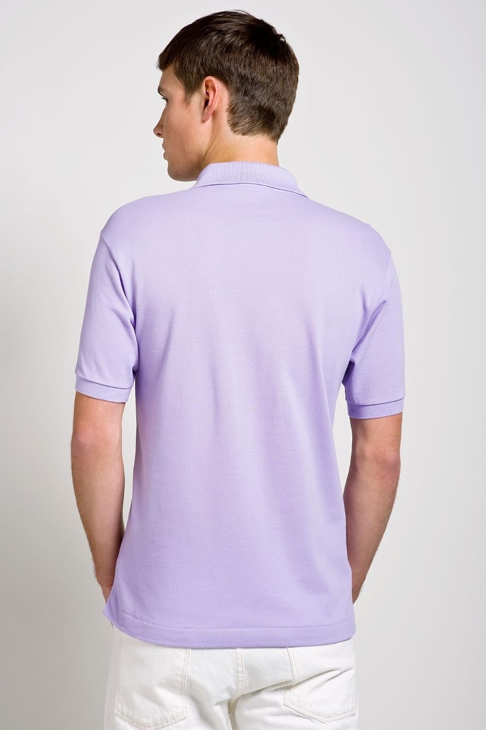 image:imageLacoste Mens Short Sleeve Classic Pique Polo ShirtAntirrhinum